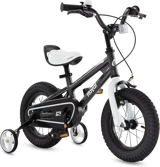 RoyalBaby Kids Bike EZ Balance to Pedal Dual Handbrake Toddlers Boys Girls Bicycle 12-20 Inch for Age 3-10 Years