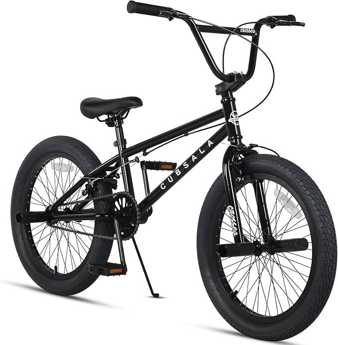 Freestyle BMX Bike, 18 20 Inch Kids Bicycle for 5-13 Years Old Kids and Beginner Level Rider, Multiple Colors