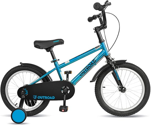 14/16/18 Inch Folding Kids Bike with Training Wheels, Gifts for Boy&Girl Age 3-9 yrs, Toddler Bike with Dual Brakes for Beginners, Multi-Color