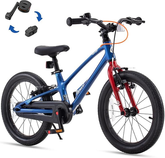 RoyalBaby Magnesium Kids Bike Lightweight Alloy Children Sport Bicycle 14/16/18 Inch Wheel for Boys Girls Ages 3+ Years