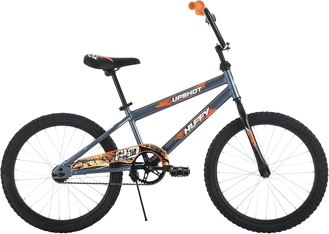 Huffy Upshot 12/16/20 Inch Boys' Bike for Kids, Ages 3+ Years Old, Multiple Color Options, Removable Training Wheels (12" and 16" Only), BMX Design, Designed for Growth, Durable, Easy Assembly