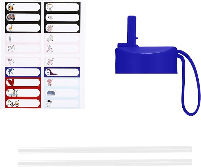 IRON °FLASK Kids Water Bottle - Straw Lid, 20 Name Stickers, Vacuum Insulated Stainless Steel, Double Walled Tumbler Travel Cup, Mug - Dino Mates, 10 Oz