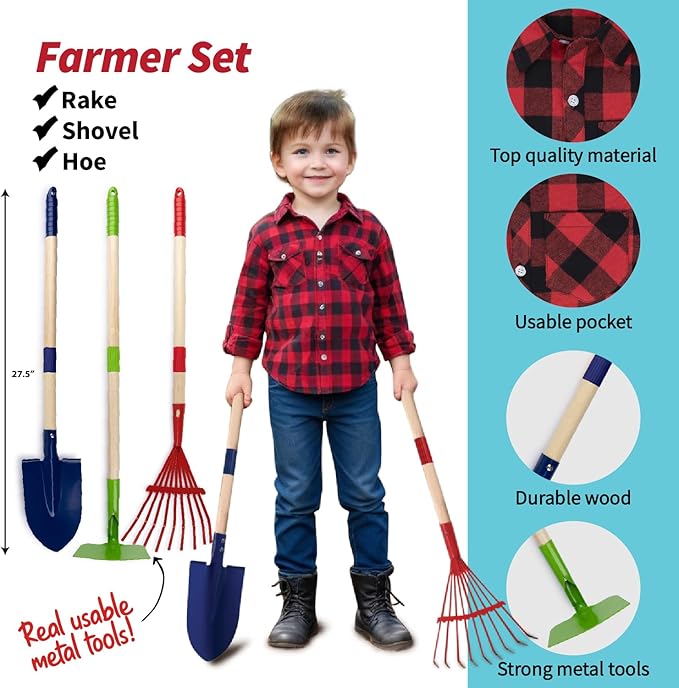 Born Toys Kids Pretend Play Costume Set for Boys & Girls