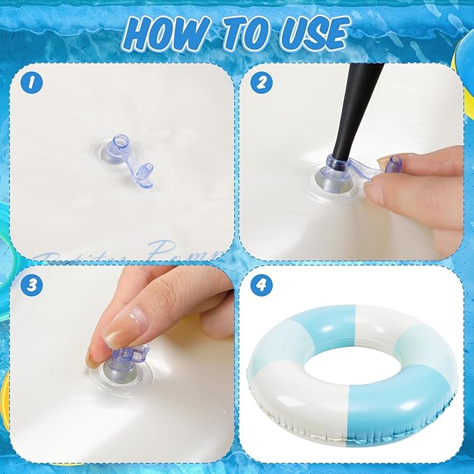 Swimming Pool Tubes-2PCS Inflatable Pool Floats for Adult Swim Ring Pool Floaties Inflatable Swimming Pool Raft Party Water Summer Beach Lounger Float Party Supplies