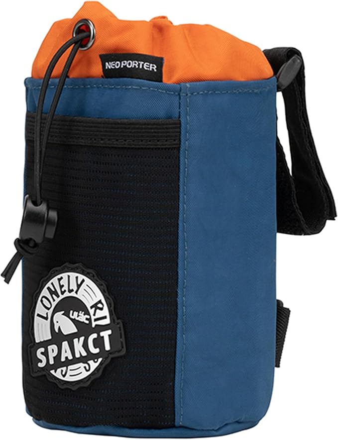 Bike Stem and Handlebar Bag, Top Tube Waterproof Bicycle Frame Basket, Snack Bag Accessories for Cycling (Dark Blue)