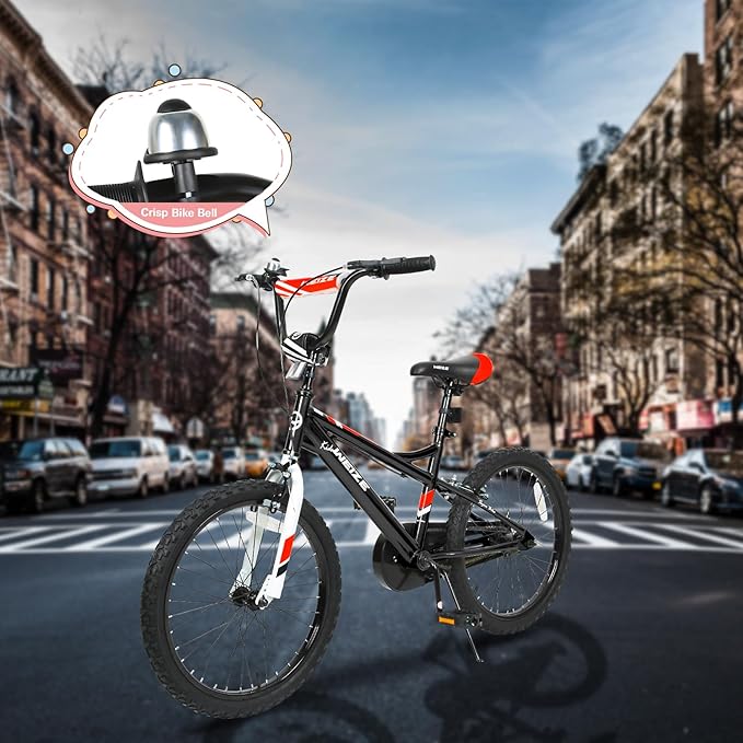 WEIZE Kids Bike,14 16 20 Inch Children Bicycle for Boys Girls Ages 3-12 Years Old, Rider Height 32-60 Inch, Coaster Brake, Multiple Color Options