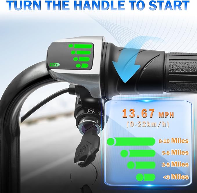 24V 9AH Electric Dirt Bike for Kids, 250W Strong Motor 13.6MPH Fast Speed Electric Retro Off-Road Motorcycle, Leather Seat Dirt Bike, LED Lights, Air-Filled Tires, Red