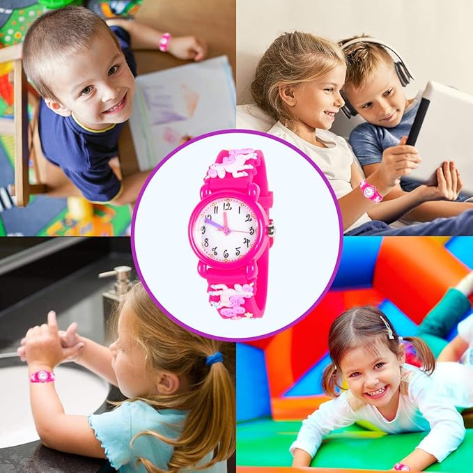 Toddler Watches for Girls - Best Toys Gifts for Girls Age 3 4 5 6 7 8