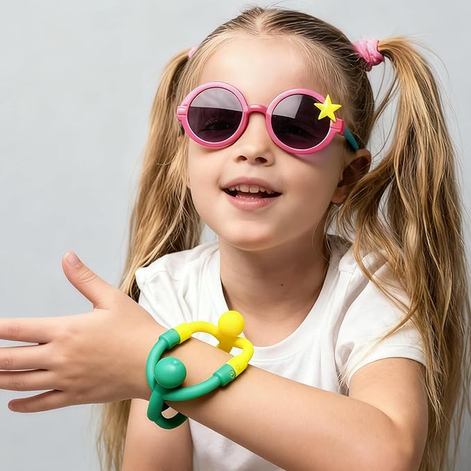 YDYJKI Magnetic Travel Toys for Toddler 5PCS, Airplane Travel Activities Essential Fidget Toys for Kids Road Trip ‌Sensory Toy, Fridge Magnet Gifts for Boys and Girls