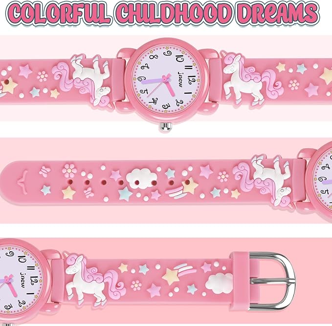 Toddler Watches for Girls - Best Toys Gifts for Girls Age 3 4 5 6 7 8
