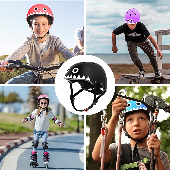 Glaf Toddler Helmet for 2-8 Years Kids Bike Helmets Baby Girls Boys Multi-Sport Adjustable Skateboard Bicycle Helmet Lightweight 3 Sizes for Toddler to Youth 8-14