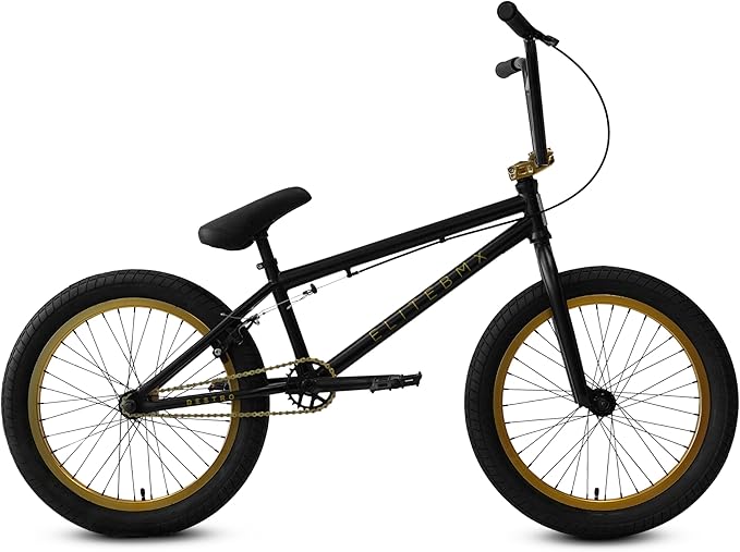 Elite BMX Bicycle 18", 20" & 26" Model Freestyle Bike - 3 Piece Crank