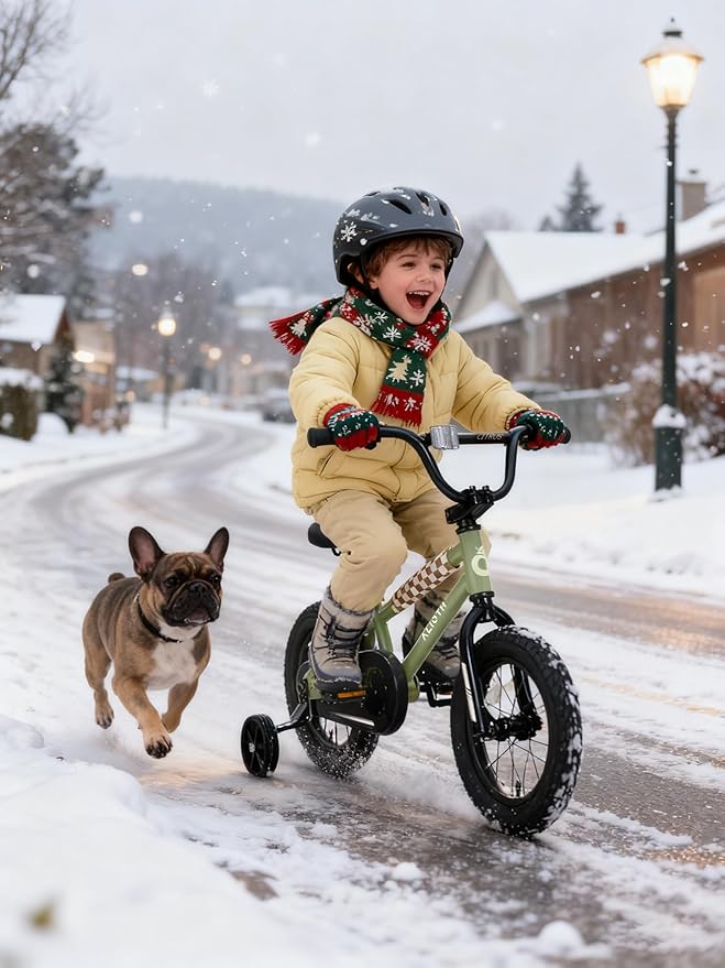 12 14 16 20 Inch Kids Bike BMX Style Bicycle with Training Wheels for 2-14 Years Old Toddlers Boys Girls Coaster Brake Multiple Colors