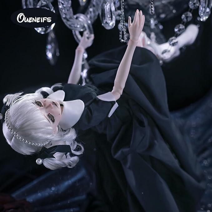 Kikyou Bjd Doll 1/4 Weep Nun Gothic Maiden Religious Style Horror Night Ball Jointed Dolls