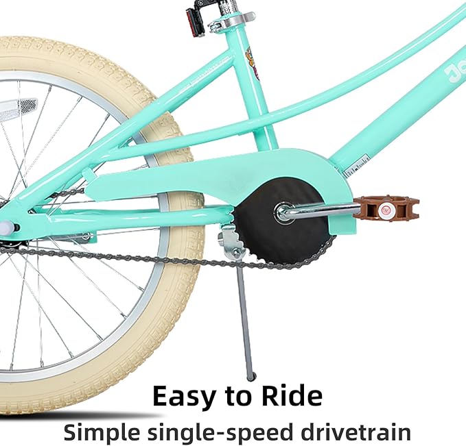 JOYSTAR Girls Bike for 2-12 Years Old Toddlers and Kids, 12" 14" 16" 18“ Retro Style Kids Bike with Training Wheels, 20 Inch Children Bicycle with Kickstand