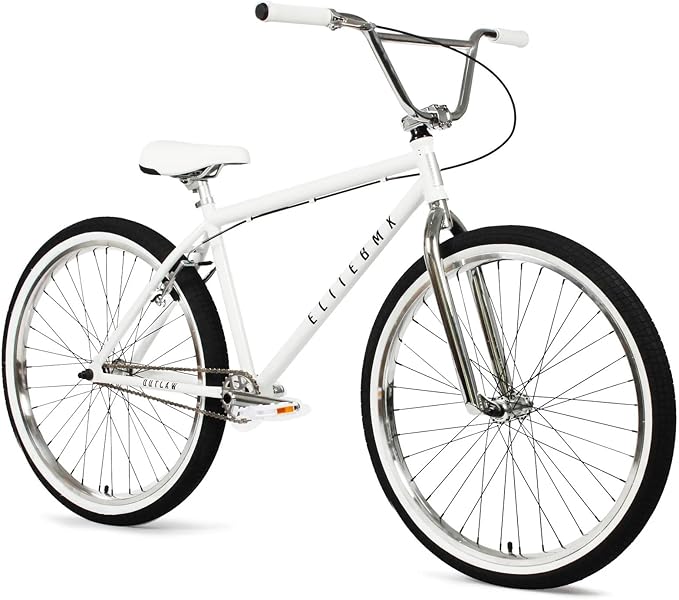 Elite BMX Bicycle 18", 20" & 26" Model Freestyle Bike - 3 Piece Crank