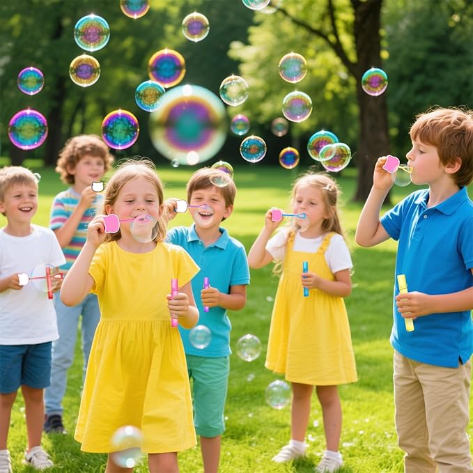 AFZMON Kitten Cat Bubble Wands for Kids, Kitty Mini Bubbles Birthday Gift Toy Party Favors Goodie Bag Stuffers Pinata Classroom Prizes Supplies