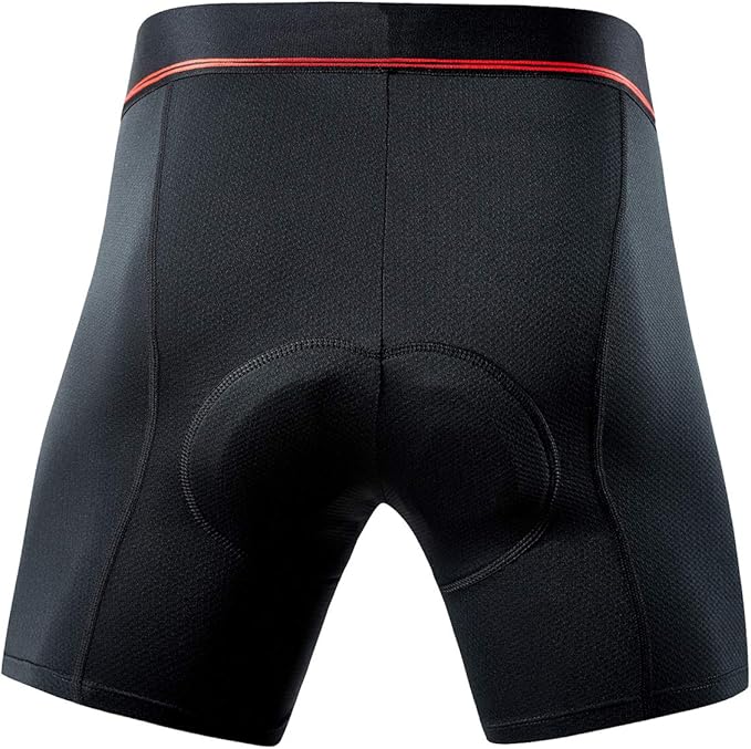 XGC Men's Cycling Underwear Shorts with High-Density High-Elasticity and Highly Breathable 4D Gel Padded