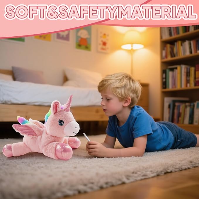 Sew Butiful Unicorn Stuffed Animal, 12in/30cm, Cute Plushies for Girls,Stuffed Unicorn Plush Birthday Gifts Soft Plush Toys Set for Baby, Toddler, Girls, Kids,Decor