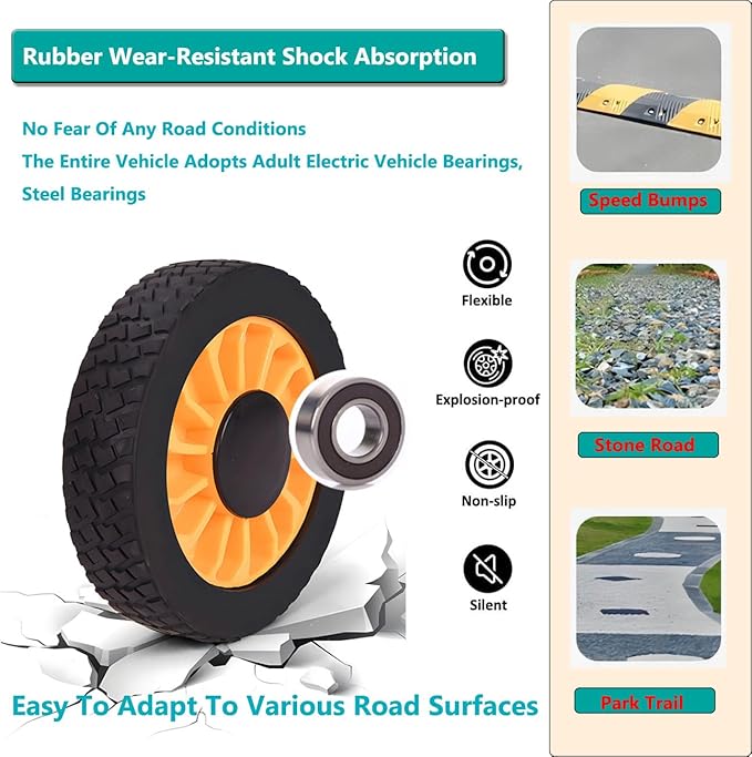 Kids Tricycle for Preschool Ages 3+, Ideal Outdoor Playground & Daycare Yard Trike, Durable Metal Pedal Trike, Sturdy Carbon Steel Frame, Solid Rubber Wheels, for Boys and Girls