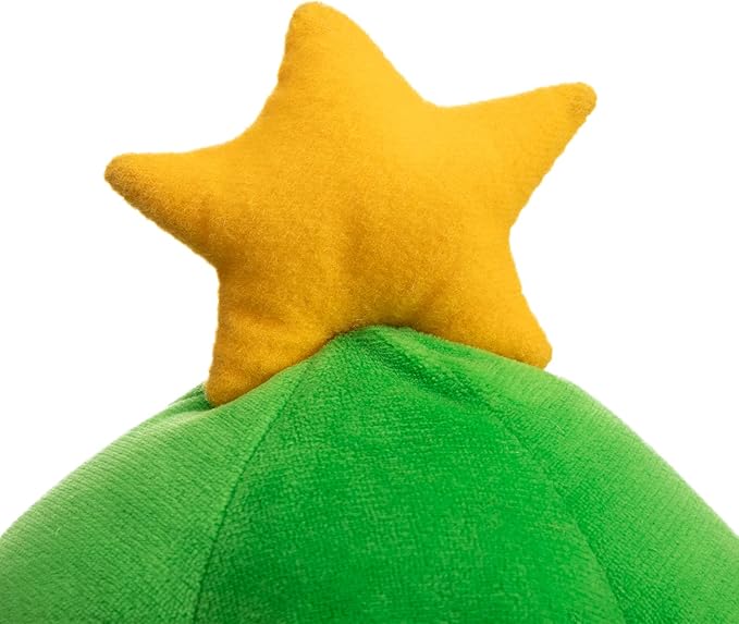 HollyHOME Animated Christmas Plush Toy Singing and Dancing Christmas Tree Plush Christmas Decoration Gifts for Kids 12.5 Inch