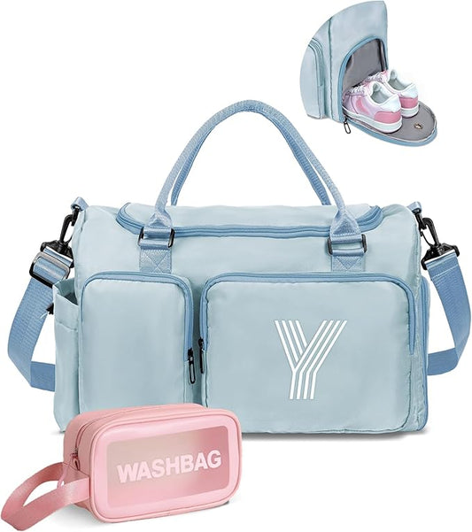 Girls Gift, Girls Gifts for Kids, Initial Gym Bag for Girls, Kids Travel Duffle Bag, Sports Bag, Personalized Weekender Bag, personalized gifts, Overnight Bag bridal shower gifts