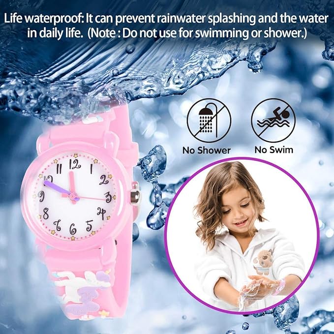 Toddler Watches for Girls - Best Toys Gifts for Girls Age 3 4 5 6 7 8