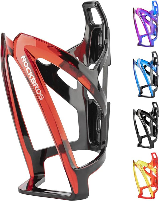 ROCKBROS Bike Water Bottle Holder Ultra-Light Bicycle Bottle Cages with Screws Tool, Universal Bike Cup Holder Rack for Road MTB Bikes