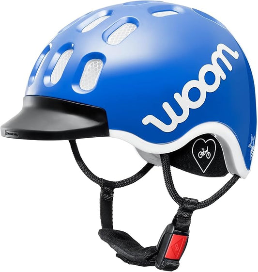woom Kids’ Bike Helmet, Adjustable Children's Pinch-Free Helmet for Roller Skating & Scooting, Safe Bicycle & Cycling Helmet for Boys & Girls (1-14 Years Old)