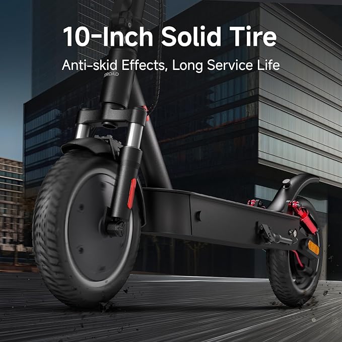Electric Scooter for Adults, 30-32Miles Long Range Electric Scooters, 500W-750W Motor & 21-25MPH Adults Commuting Scooters, 10" Tires, Lightweight Foldable E-Scooter with Turn Signals