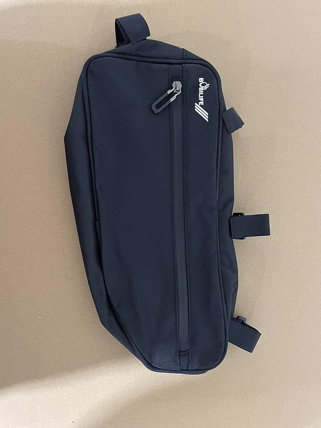 Large Bike Frame Bag - Waterproof Bicycle Triangle Frame Bag Under Top Tube Pouch Storage Bag for Adult Cycling Road Mountain Bike Bicycles