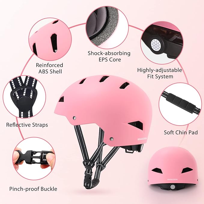 Kids Bike Helmet Ages 3-5-8-14, CPSC ASTM CPSIA Certified Toddler Helmet