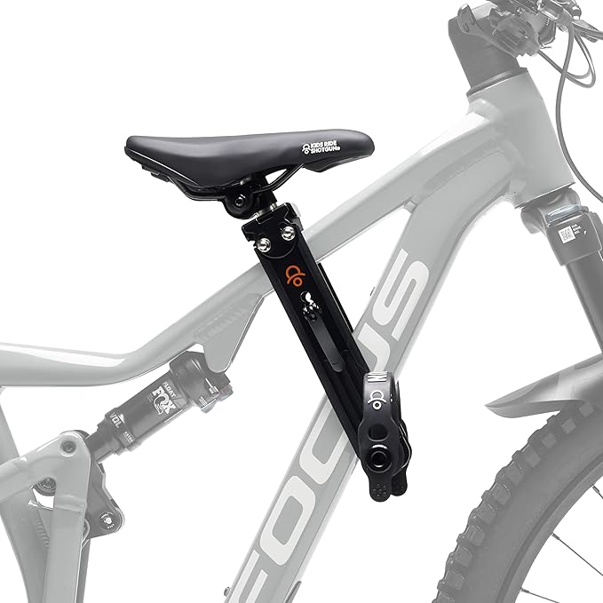 Kids Ride Shotgun - Child Bike Seats - Front Mounted, for Children Aged 2~5 Years, Fits Most Adult Modern Mountain Bikes, Adjustable for Comfort