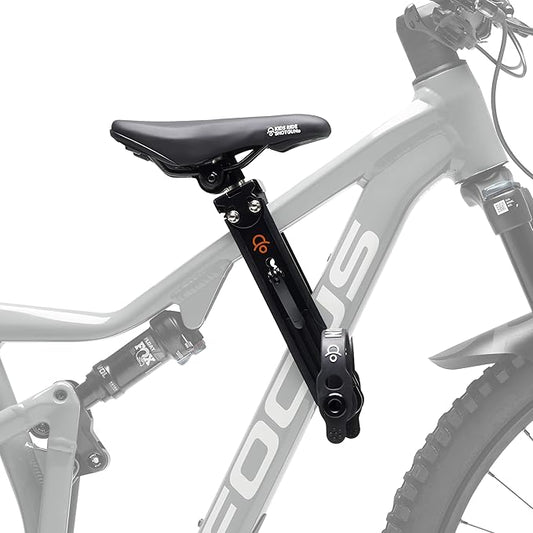 Kids Ride Shotgun - Child Bike Seats - Front Mounted, for Children Aged 2~5 Years, Fits Most Adult Modern Mountain Bikes, Adjustable for Comfort