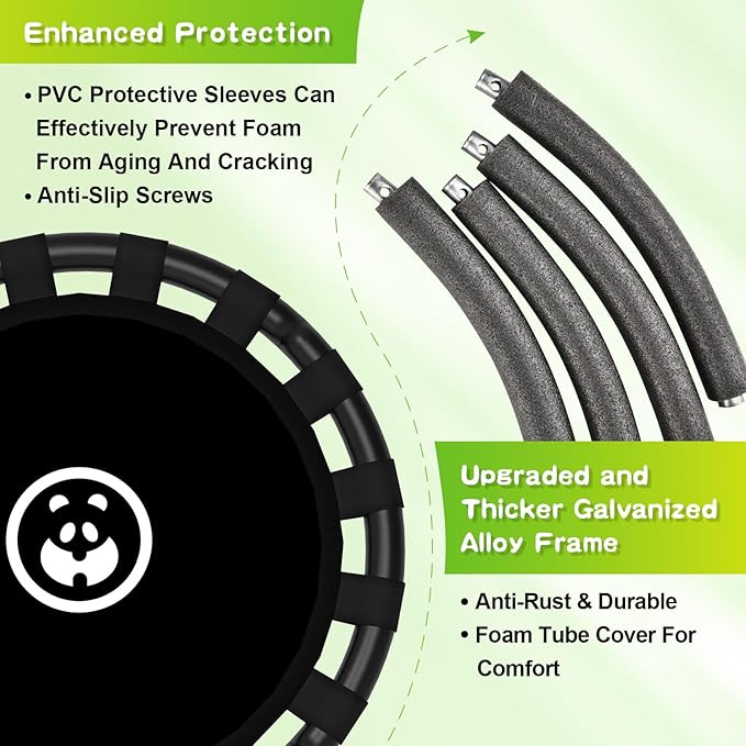 40 Inch Saucer Swing, 900lbs Weight Capacity Tree Swing Sets for Backyard 2 Added Hanging Straps Adjustable Multi-Strand Ropes and Center Swivel Spinner, Gifts for Kids and Family, Black