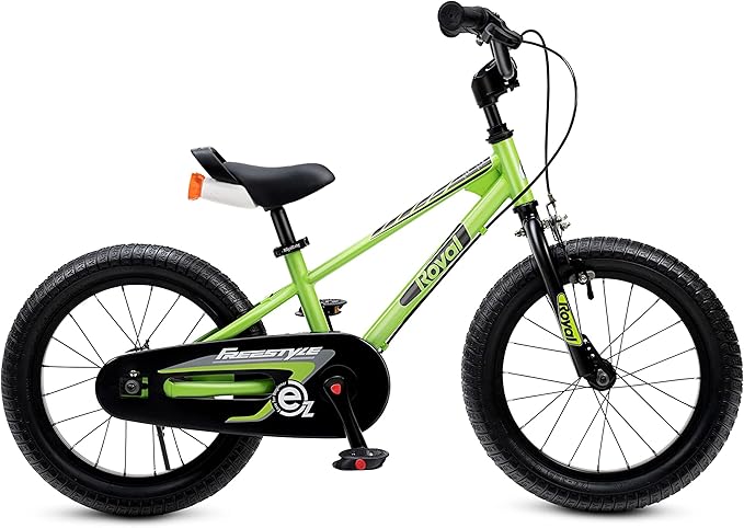 RoyalBaby Kids Bike EZ Balance to Pedal Dual Handbrake Toddlers Boys Girls Bicycle 12-20 Inch for Age 3-10 Years