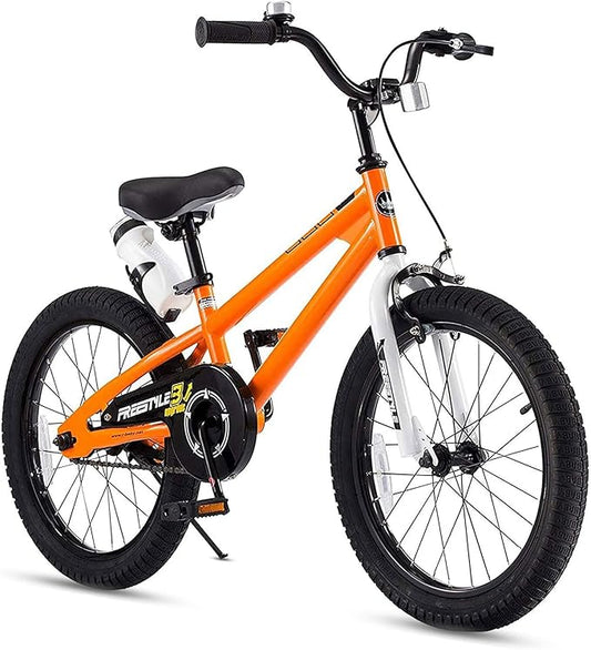 RoyalBaby Kids Bike EZ Freestyle Training Free Balance to Pedal Easy Learning Bicycle, 12-18 Inch for Toddlers to Big Kids