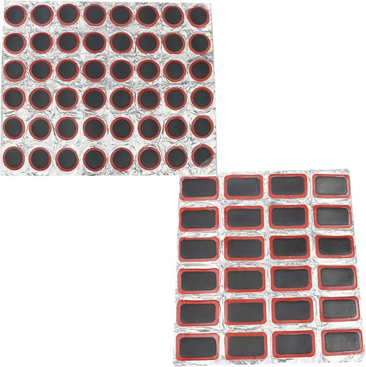 Bike Tire Patch Kit，Bike Repair Patch Bicycle Inner Tire Patch Repair Tool Kit for Road Mountain Bike Motorcycle