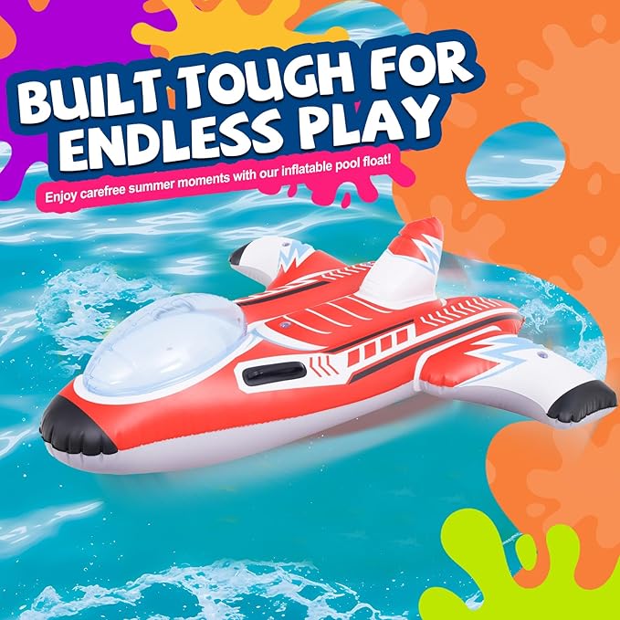 DIMAR GARDEN Inflatable Kids Pool Float, Child Pool Raft Toy