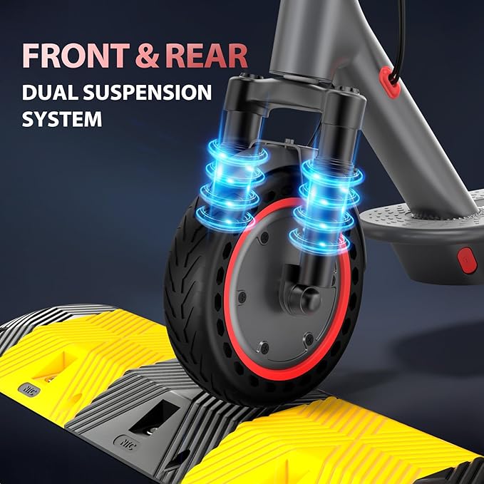 Electric Scooter for Adults, 8.5/10/14" Tires, 19/22Mph, 350W/500W Motor, 21-28 Miles Range, Folding E-Scooter with Dual Suspension,APP(V1/SPRO/MAX/PRO/X1/X1PRO)