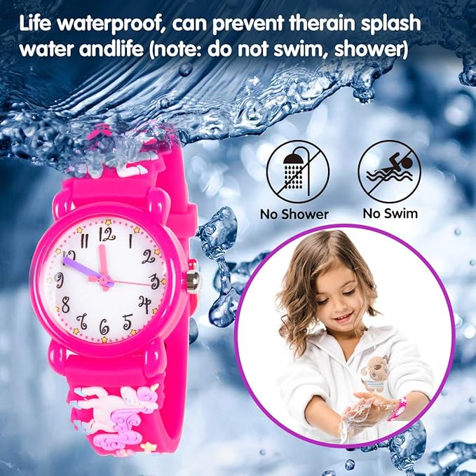 Toddler Watches for Girls - Best Toys Gifts for Girls Age 3 4 5 6 7 8