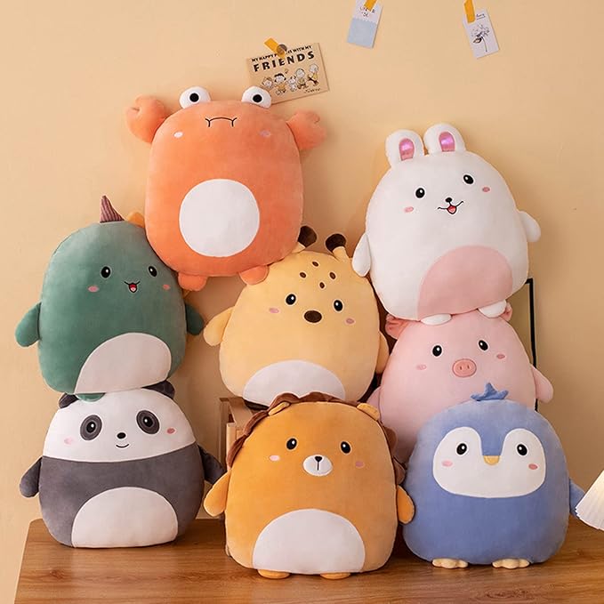 Penguin Plush Pillow, 8 inch Soft Penguin Plushie Throw Pillow Toy for Room Decor, Kids Birthday, Valentine