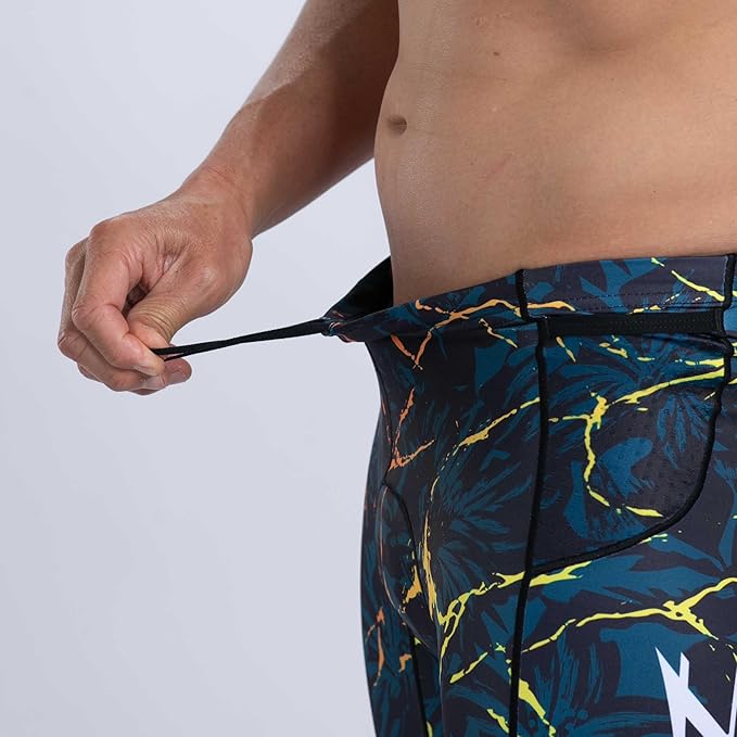 Zoot Men’s LTD 9-Inch Triathlon Shorts, Endurance Cycle Padded Shorts, for Swim, Bike, Run with Quick Drying UPF 50 + Fabric