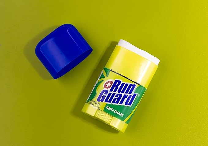 Anti-Chafing Stick - Made with 100% Plant-Based Ingredients Plus Beeswax. Works for All Distance Runners from 5K Walks/Runs to 100 Mile Ultra Marathons (0.6oz - Pack of 4)