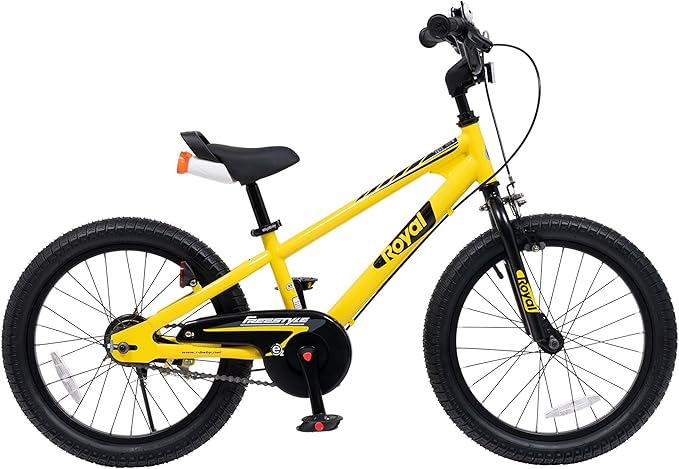 RoyalBaby Kids Bike EZ Balance to Pedal Dual Handbrake Toddlers Boys Girls Bicycle 12-20 Inch for Age 3-10 Years