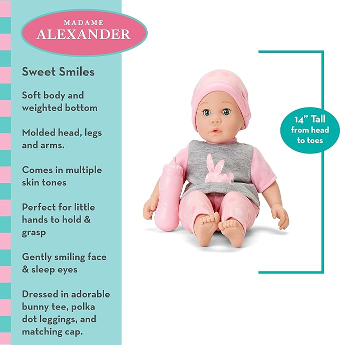 Madame Alexander Sweet Smiles, Pink