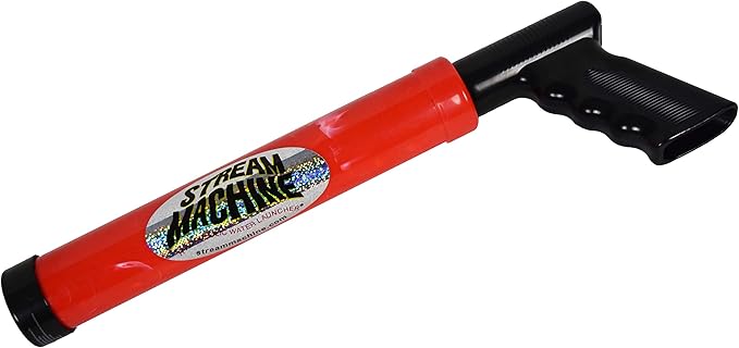 Stream Machine Water Gun Launcher TL-600 17 Inch Single Barrel Water Launcher, Water Soaker Gun Shoots 40+ ft, Pool Squirt Gun for Outdoor Summer Fun, Model Number: 80005