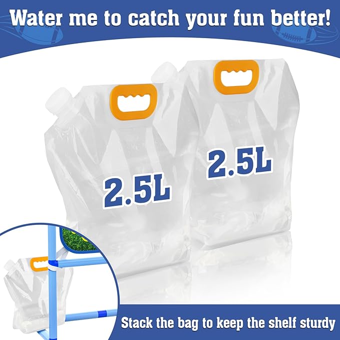 Football Toss Game with 4 Inflatable Balls, Indoor/Outdoor Football Throwing Target Toy for Kids Ages 4-7 8-12- Perfect Christmas Birthday Gifts for 4 5 6 7 8 9 10 11 12 Year Old Boys Girls