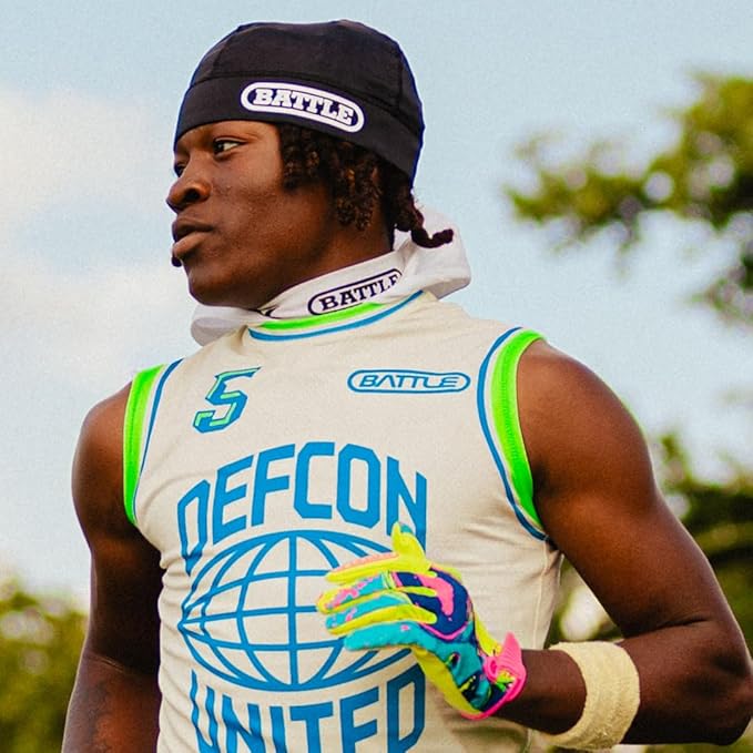 Battle Sports Pro Athletic Skull Cap, Moisture-Wicking, Ventilated Elastic Band