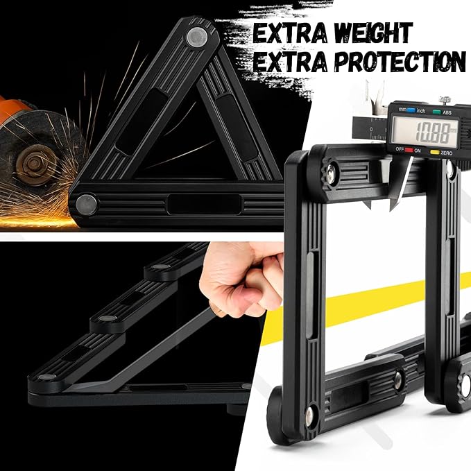 ROCKBROS Folding Design Chain Bike Lock – Heavy-Duty 3.3 lbs Portable Key Lock with Anti-Theft Alloy Steel, Waterproof & Rustproof for Bicycle, E-Bike, Scooter, Motorcycle